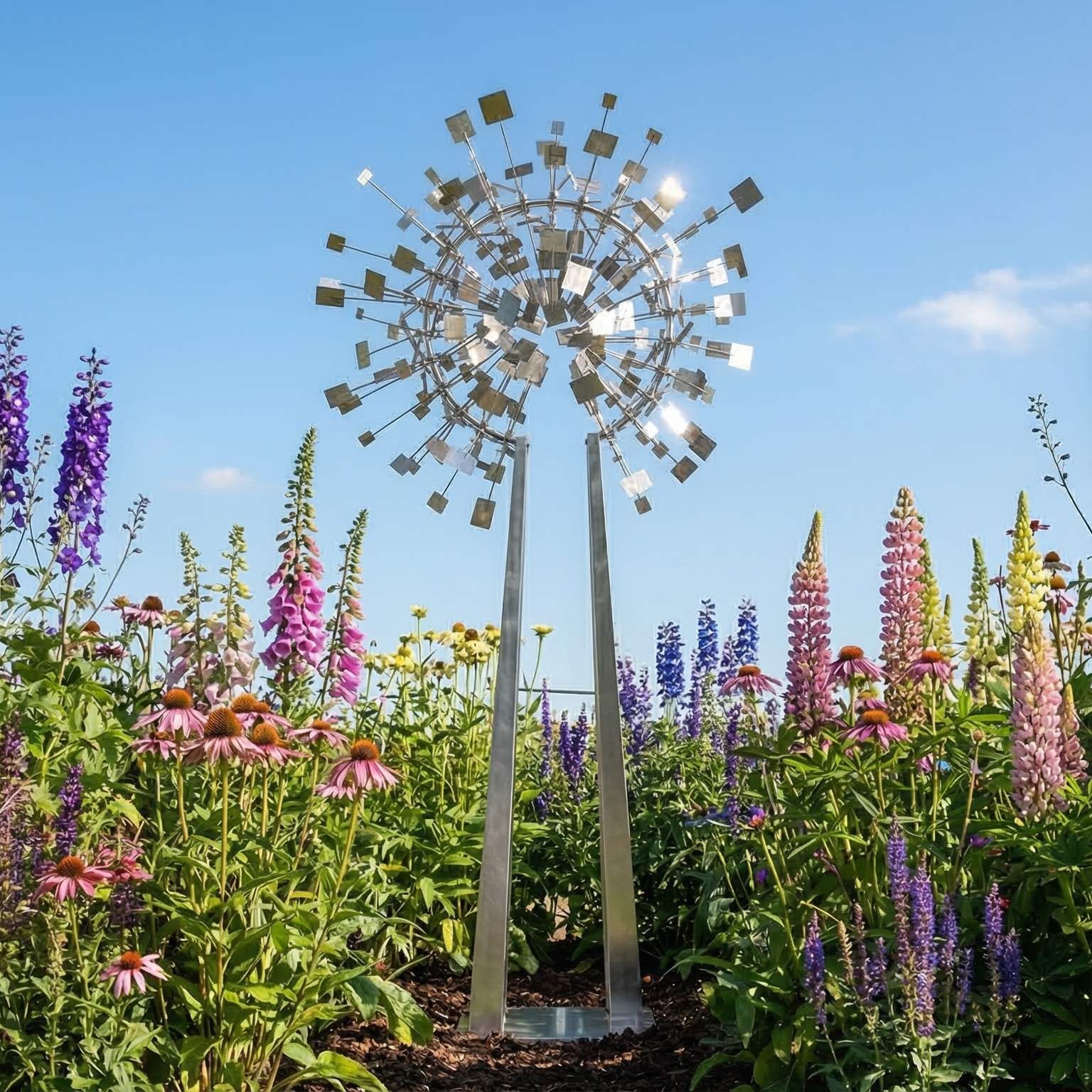 Kinetic Wind Sculpture