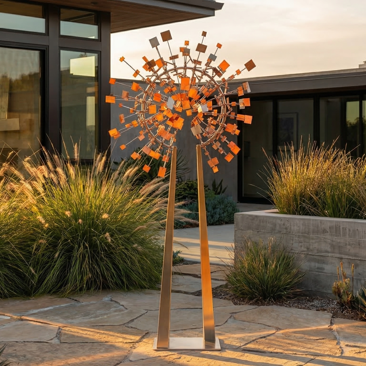 Kinetic Wind Sculpture